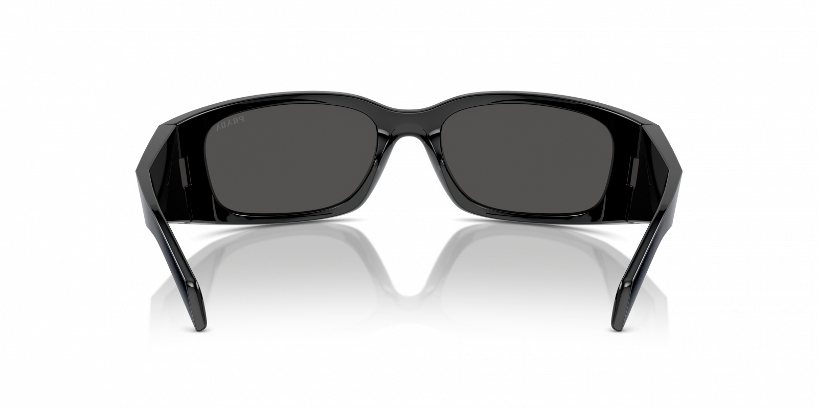 Prada Women\'s Black Frame/Grey Lenses Sunglasses (JB1400) Prada PR 14YS 1AB5S0 53 Sunglasses | Bassol Optic United States main image 4