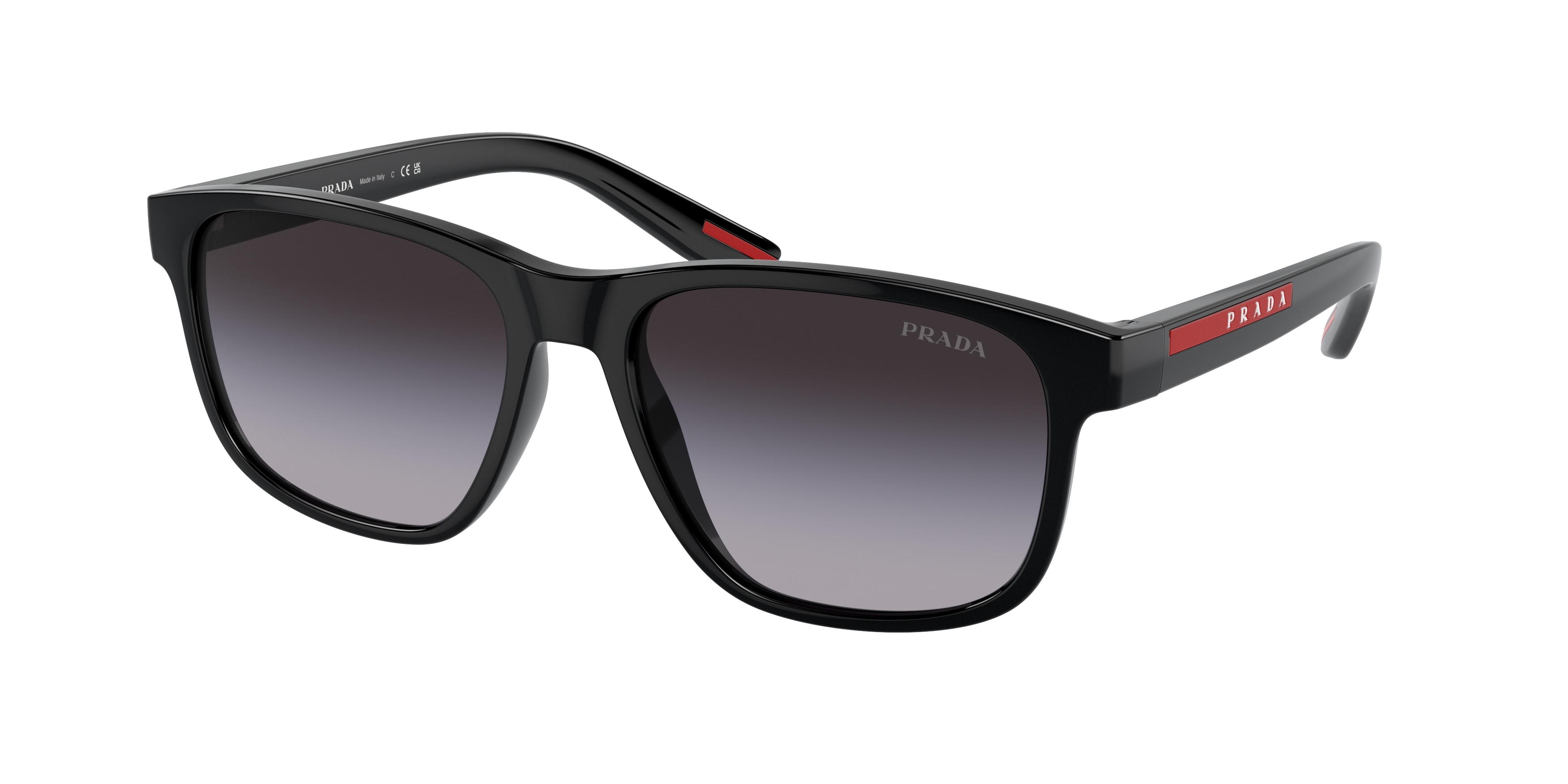 Prada Linea Rossa PS 06YS Black Sunglasses for Men  display picture 2