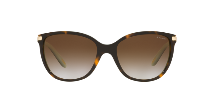 Ralph RA5160 601/13 Cat Eye Sunglasses Havana on Acquamarine 57mm Women’s New Ralph RA5160 Sunglasses 601/13 Havana On Acquamarine - eye  main image 2