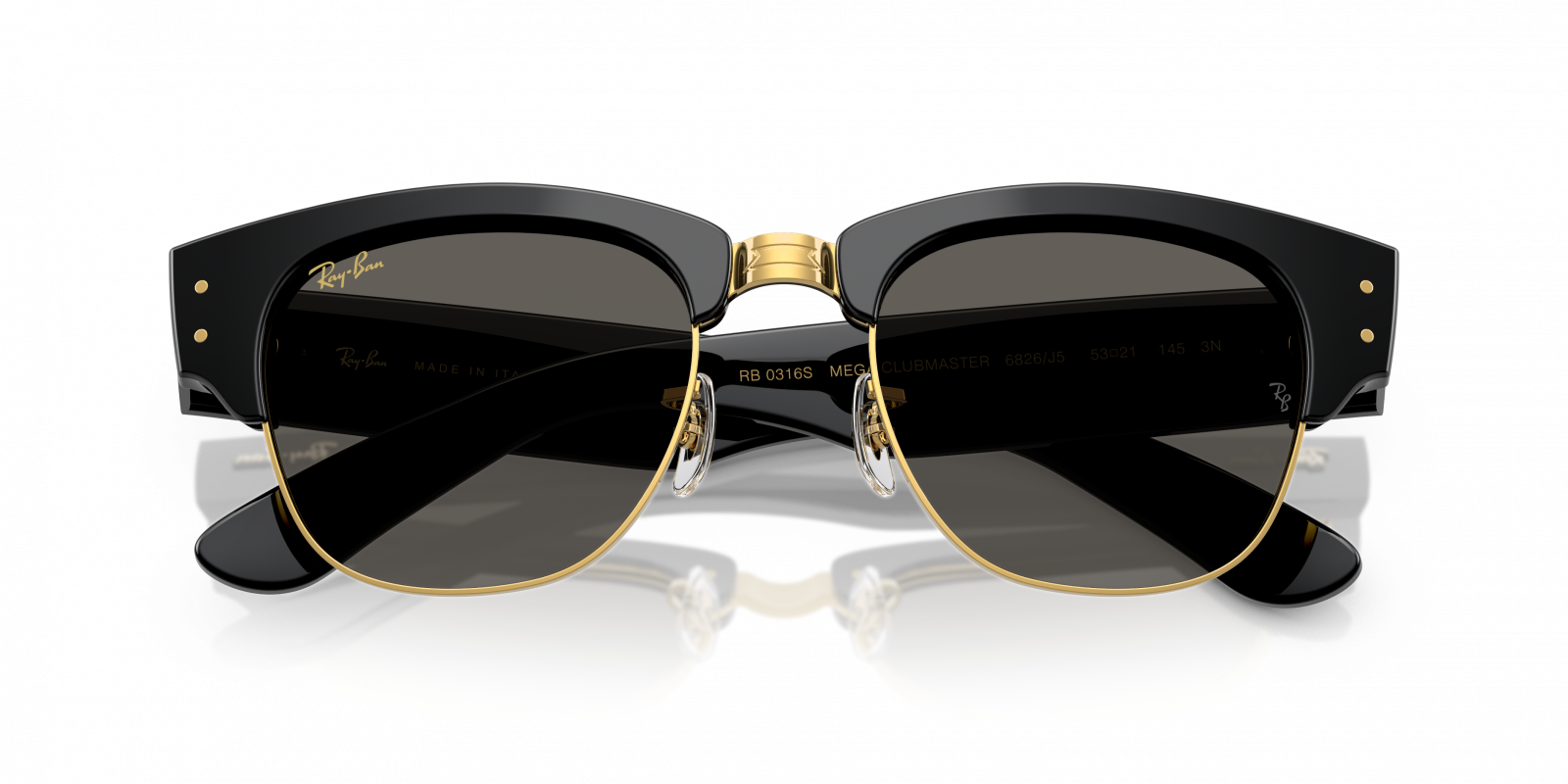 Ray-Ban RB0316S 6826J5 Mega Clubmaster | Online Sale - Amevista