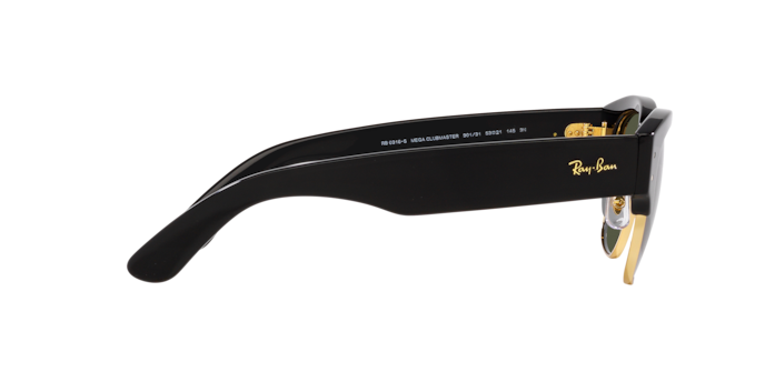 Ray-Ban RB0316S 901 31 Mega Clubmaster Sunglasses - Amevista