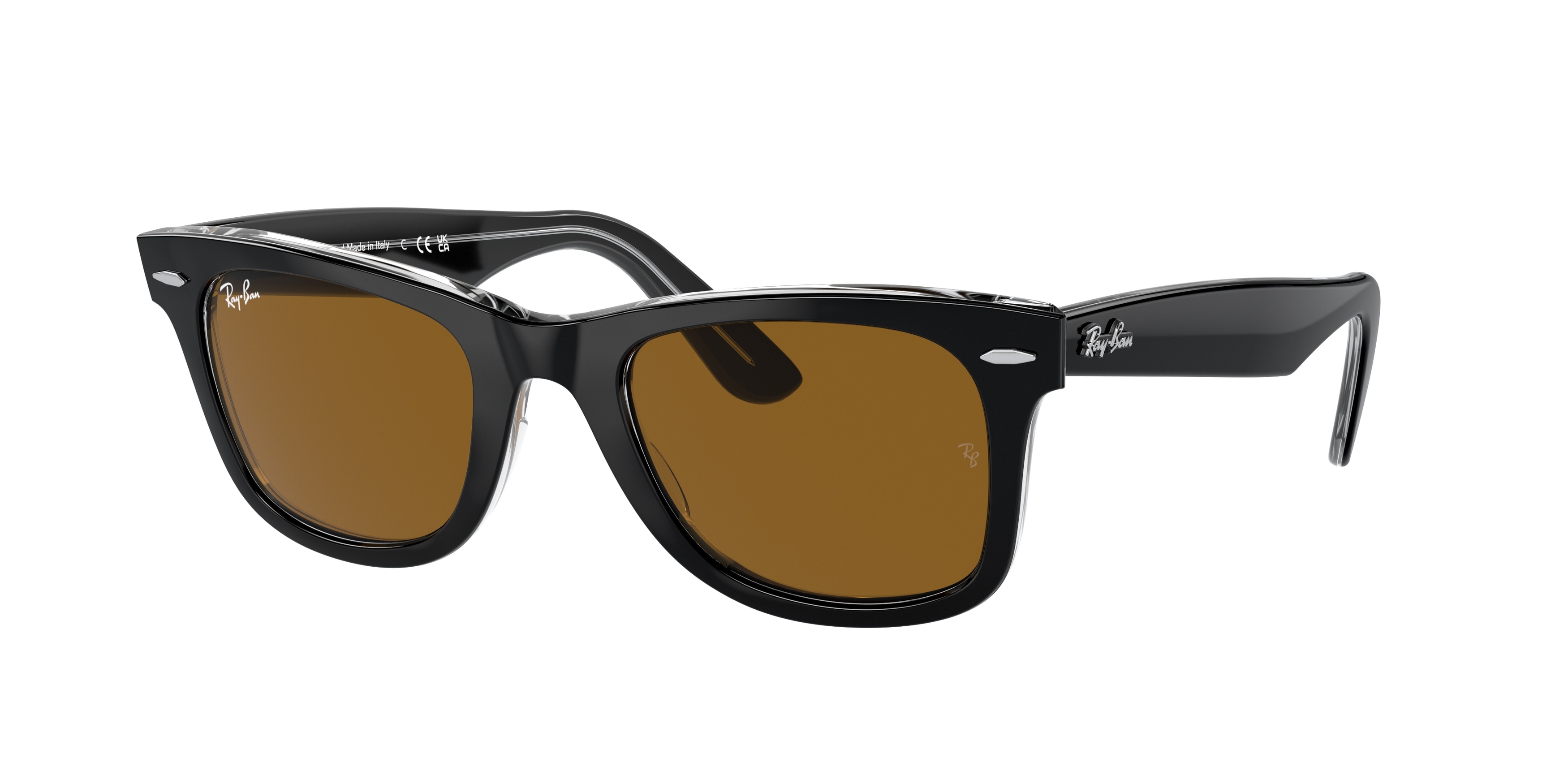 Ray Ban Waifarer Made in Italy Ray-Ban Sunglasses Wayfarer Reverse RBR0502S 6677VR main image 3