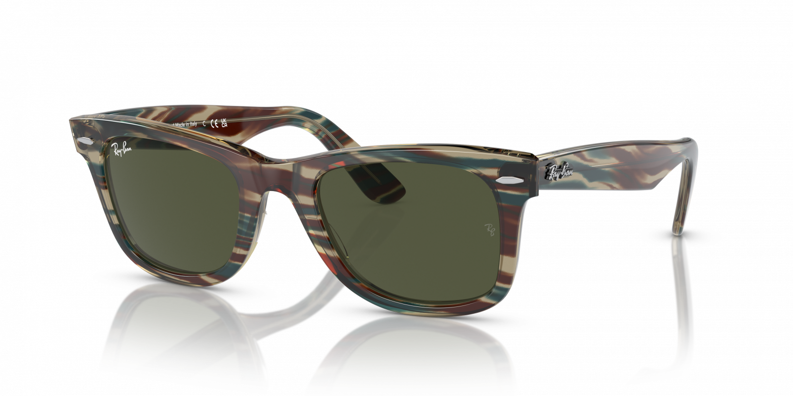 Ray Ban RB2140 138731 Wayfarer Sunglasses Sunglasses at Amevista display picture 1
