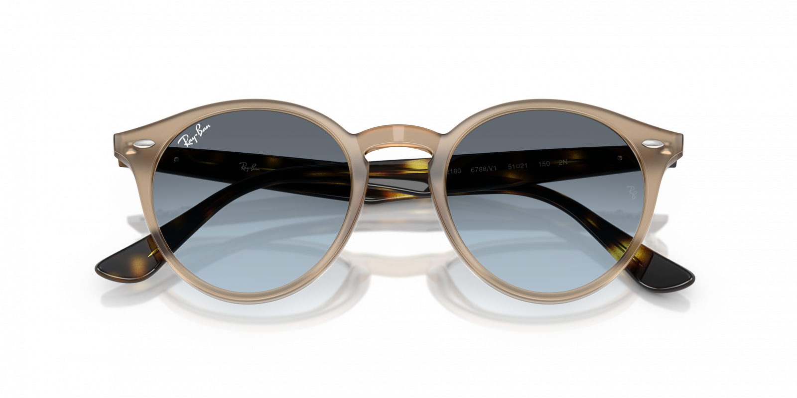 NWT RayBan RB2180 sunglasses Sunglasses Ray-Ban RB2180 | Free Shipping | Glasses.com® main image 2