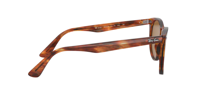 Ray-Ban RB 2185 wayfarer II Sunglasses 954/33 55 18 145 3N brown lens Ray Ban RB2185 954/33 Wayfarer II Round Brown Sunglasses  main image 2