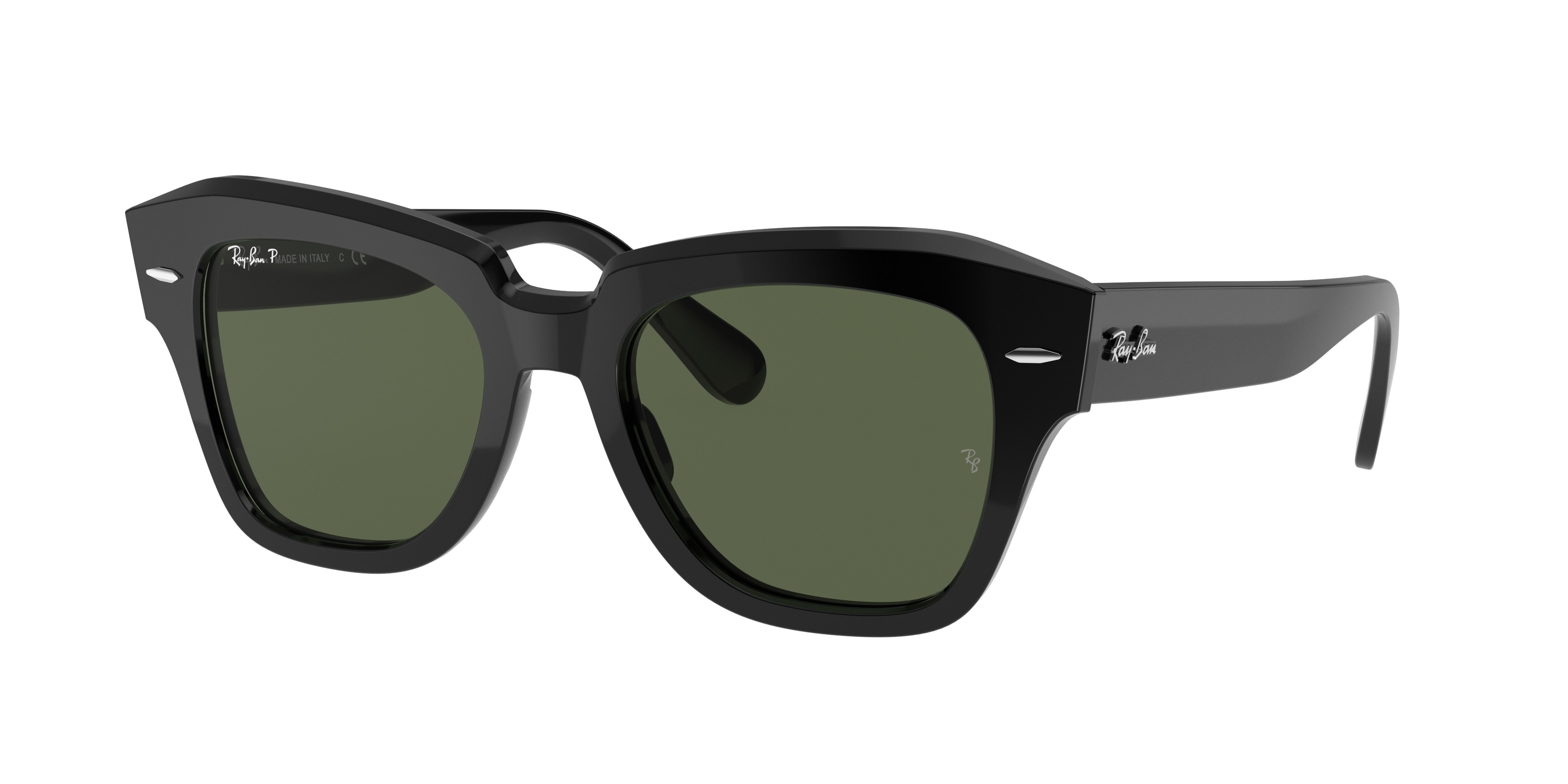 Ray Ban RB2186 901 58 State Street Sunglasses - Sunglasses at Amevista