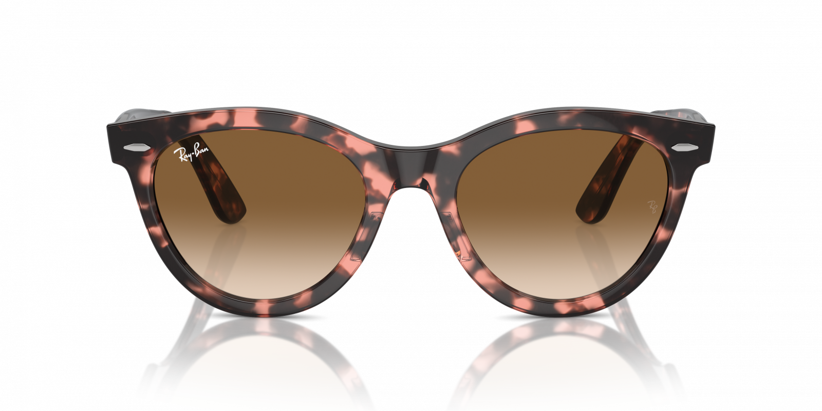 Ray-Ban RB2241 Wayfarer Way Sunglasses - Pink Havana - Amevista display picture 2