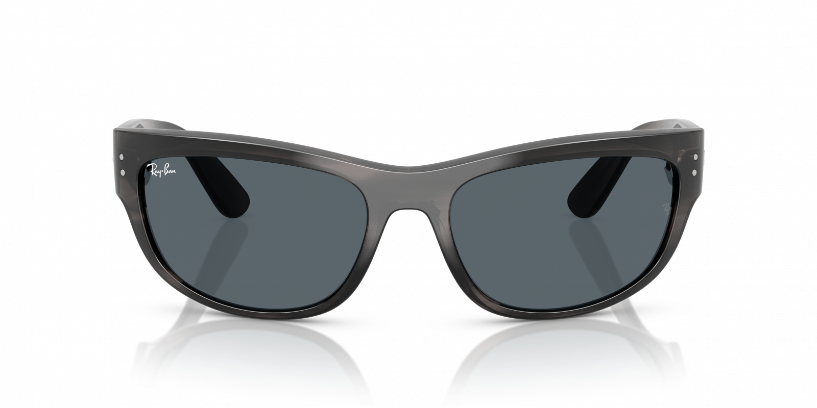 Ray-Ban RB2289 Mega Balorama Sunglasses - Striped Grey - Amevista