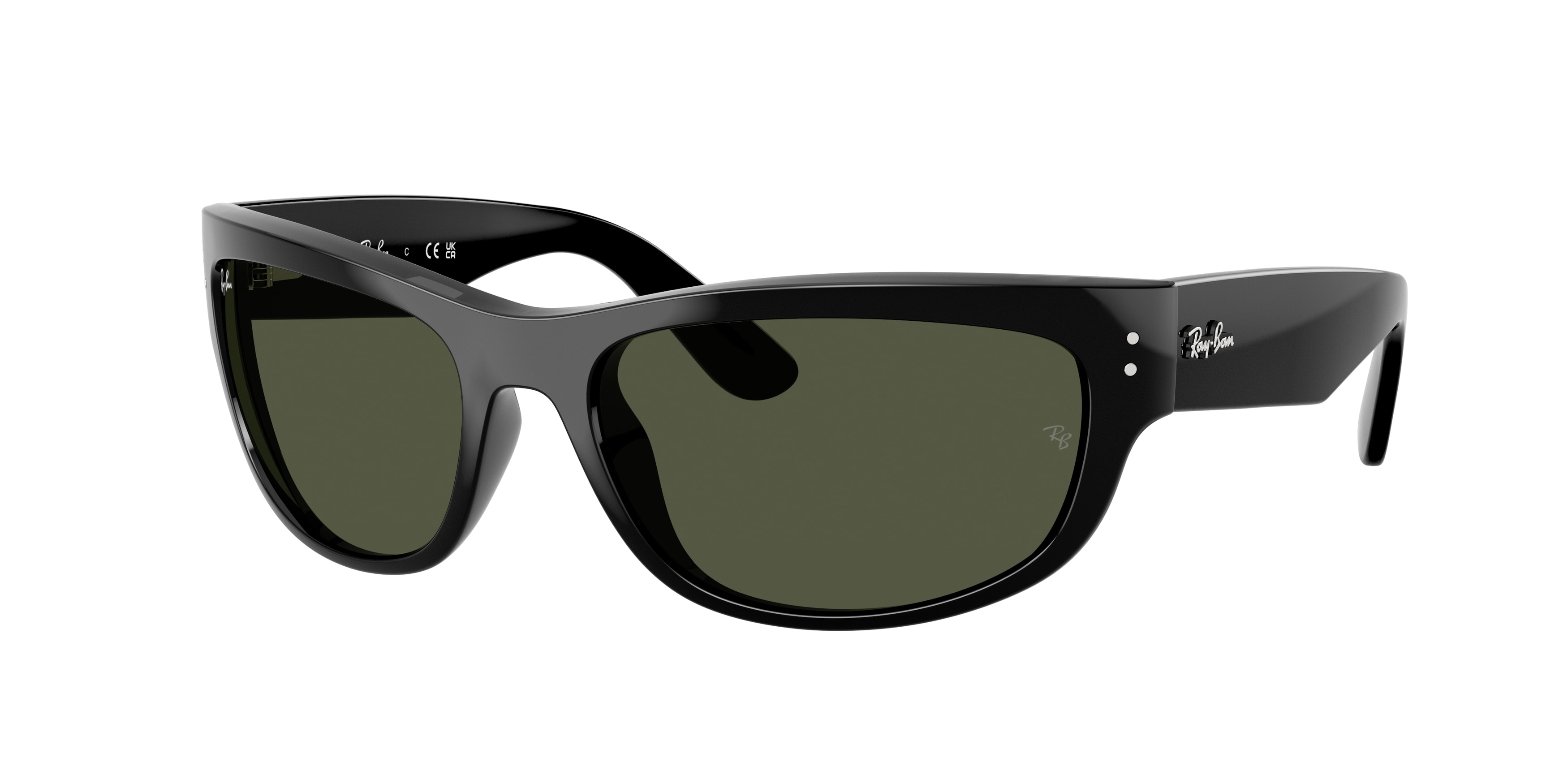 Ray-Ban RB2289 901 31 Mega Balorama Sunglasses - Black - Amevista