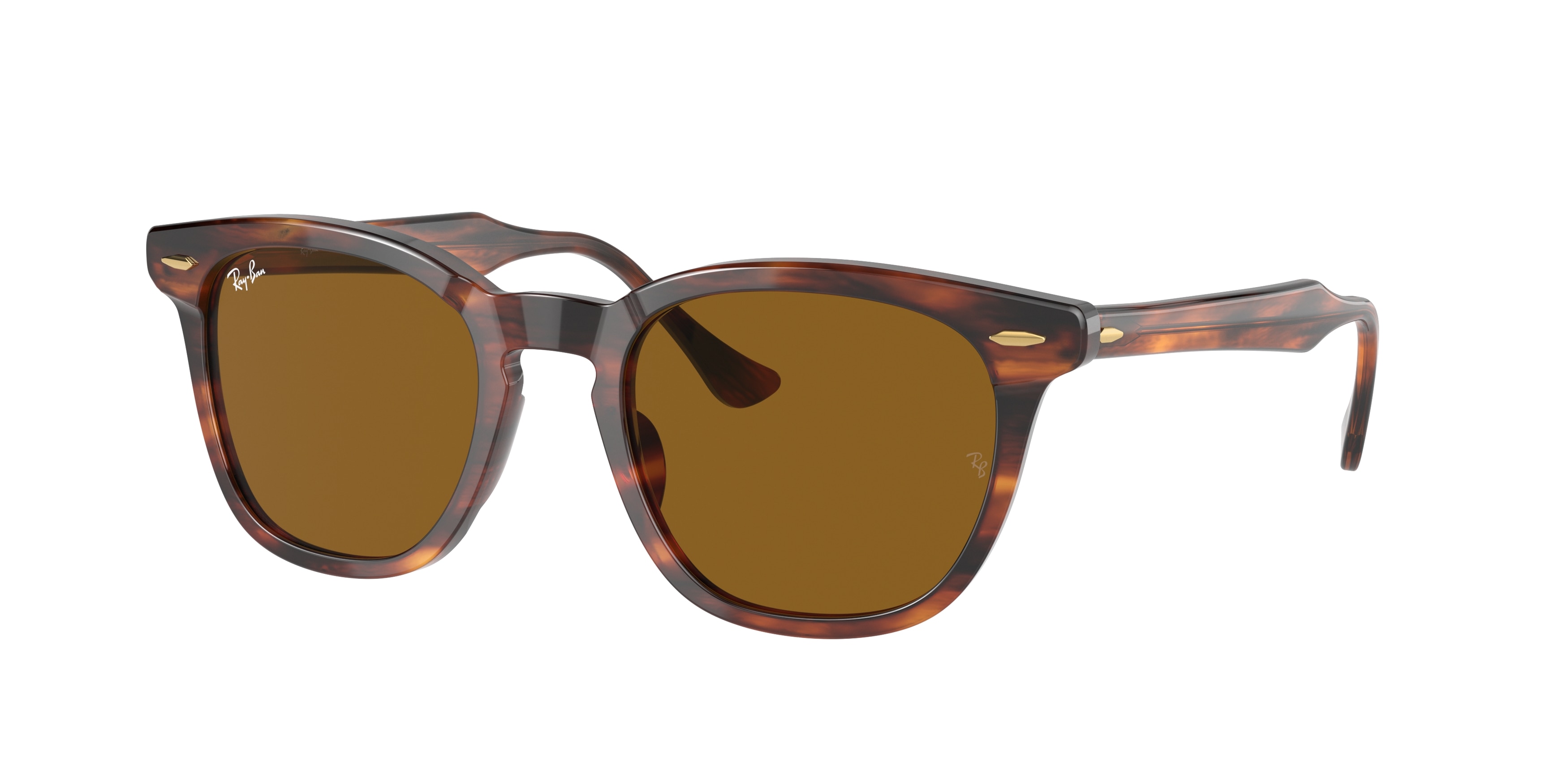Ray-Ban RB2298 954 33 Hawkeye Sunglasses - Striped Havana  display picture 2