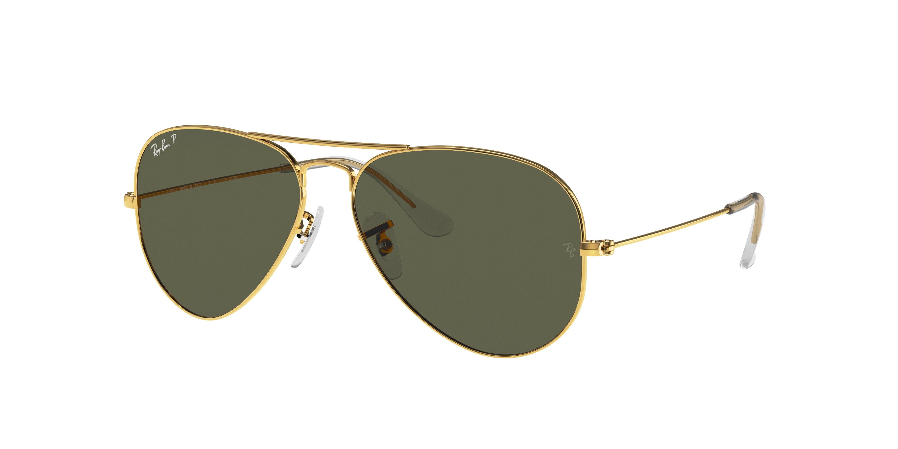 Ray-Ban Aviator Sunglasses RB3025 Gold Frame/ Green Lens 58-14mm NEW AUTHENTIC Ray-Ban Aviator RB3025 Classic G-15 Green Lens Gold Frame  main image 2