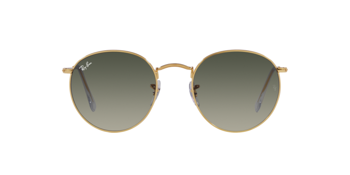 Metal Gold Ray Ban Rb3447 Round Metal 001 Ray Ban RB3447 001/71