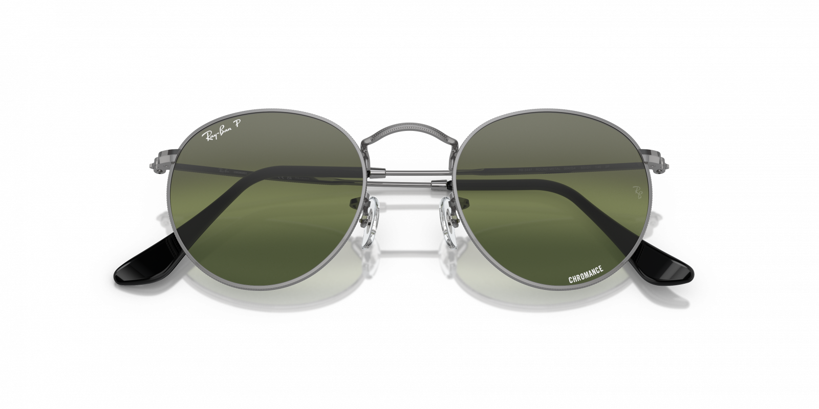 Ray-Ban RB3447 004/G4 Round Metal | Online Sale - Amevista