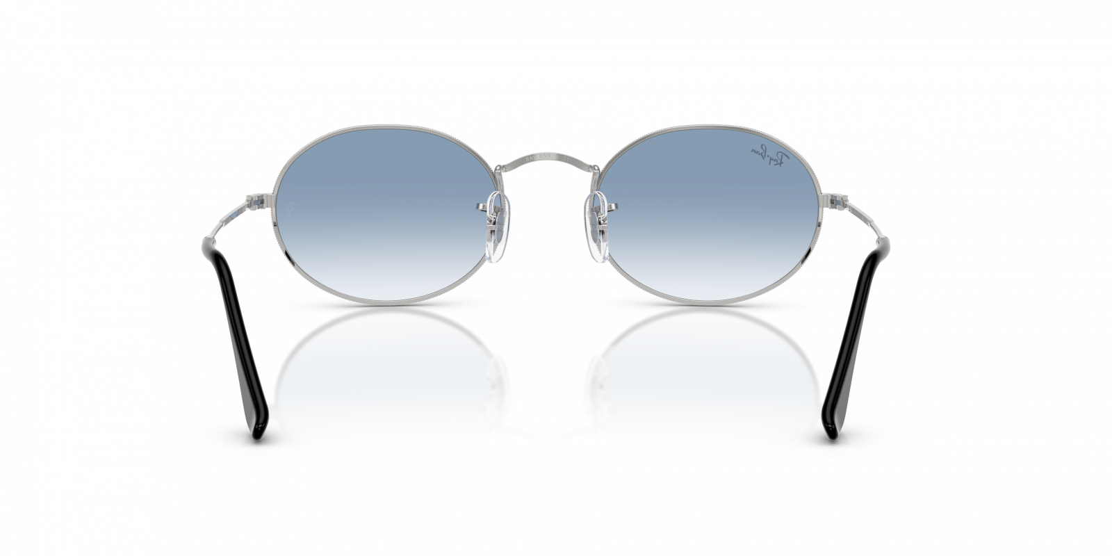 Ray-Ban Sky Blue Oval Sunglasses Ray-Ban Oval RB 3547 001/3M Sunglasses - US main image 2