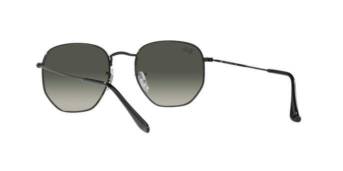 Ray Ban RB3548 002 71 Hexagonal Sunglasses Sunglasses at  display picture 1