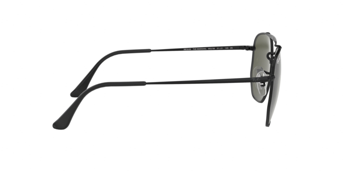 Ray-Ban Marshal RB3648 Occhiali Da Sole &ndash; Lenti Verde Classico, Montatura Oro &ndash; Italia