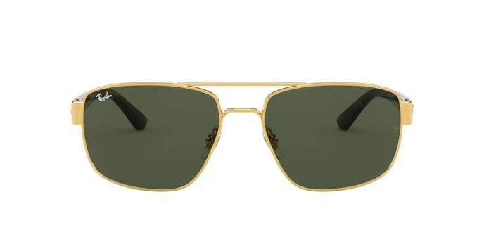 Ray-Ban RB3663 001 31 Gold Sunglasses for Men - Amevista