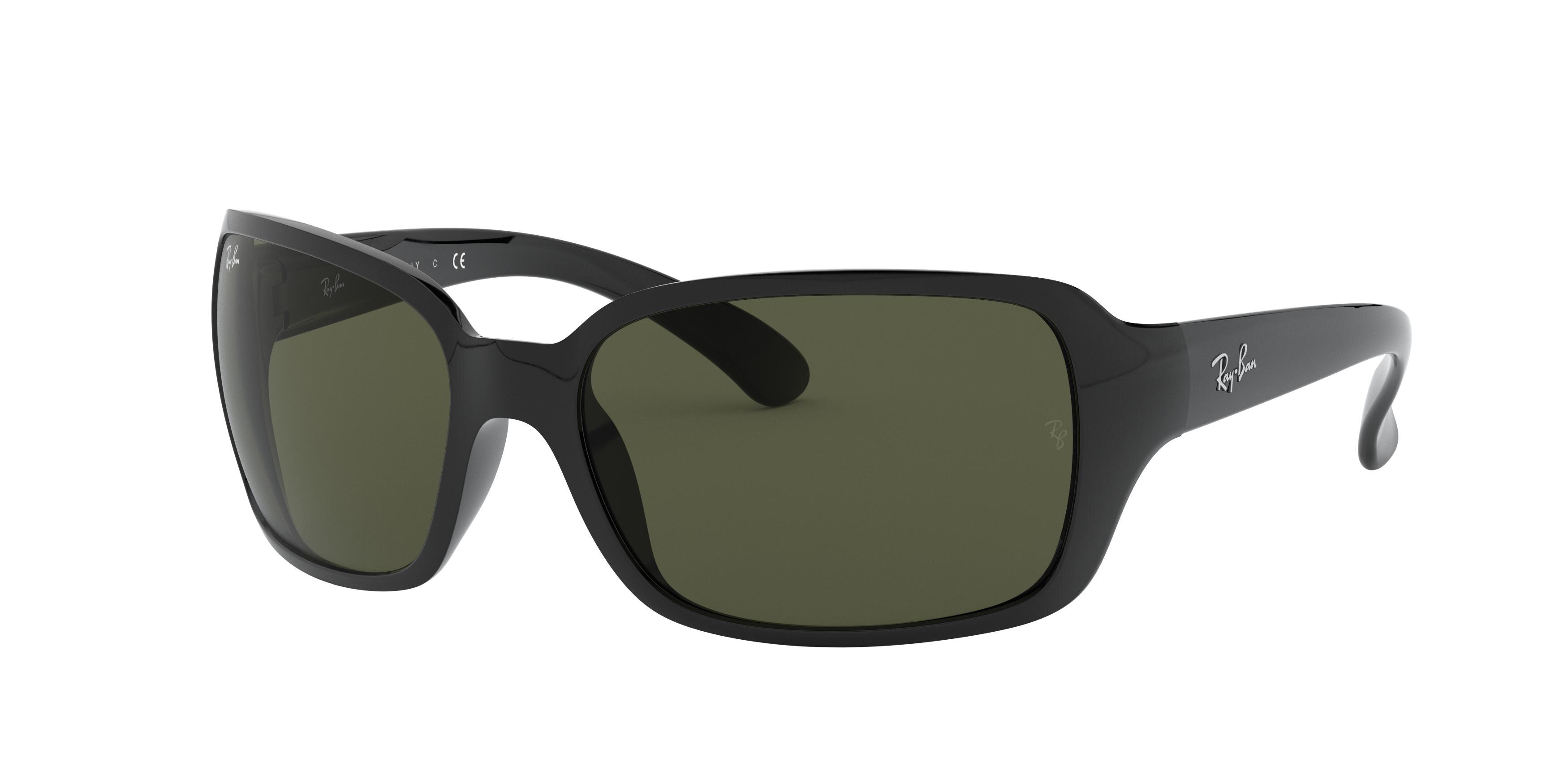 RAY-BAN 4068 women sunglasses 601 60017 130 3N  Black lot of two . RAY-BAN RB4068 Womens Sunglasses 601 60-17 Black/Gray Green  main image 3