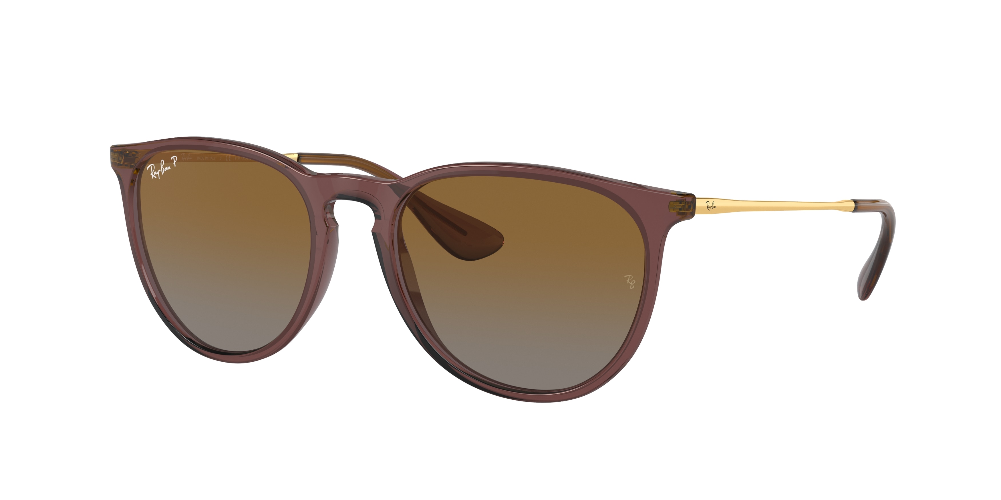 Ray-Ban RB4171 Erika Sunglasses for Women - Brown - Amevista display picture 1