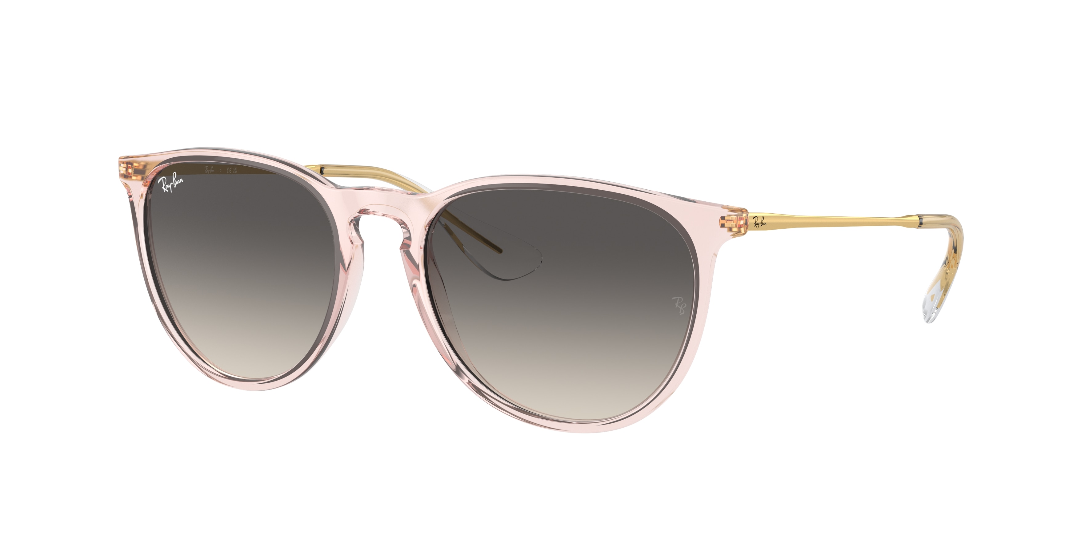 Ray-Ban Erika RB4171 Sunglasses - Transparent Pink 