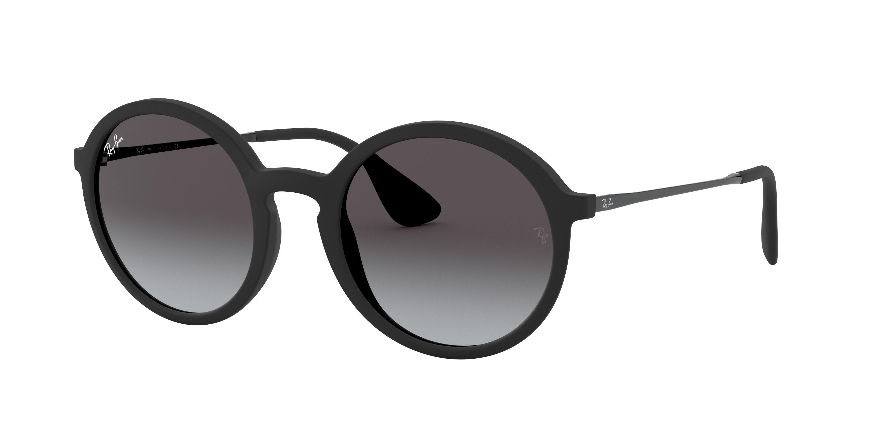 RayBan RB4222 Sunglasses RAY-BAN RB4222 622/8G 50 Sunglasses Black Rubber / Grey  main image 4