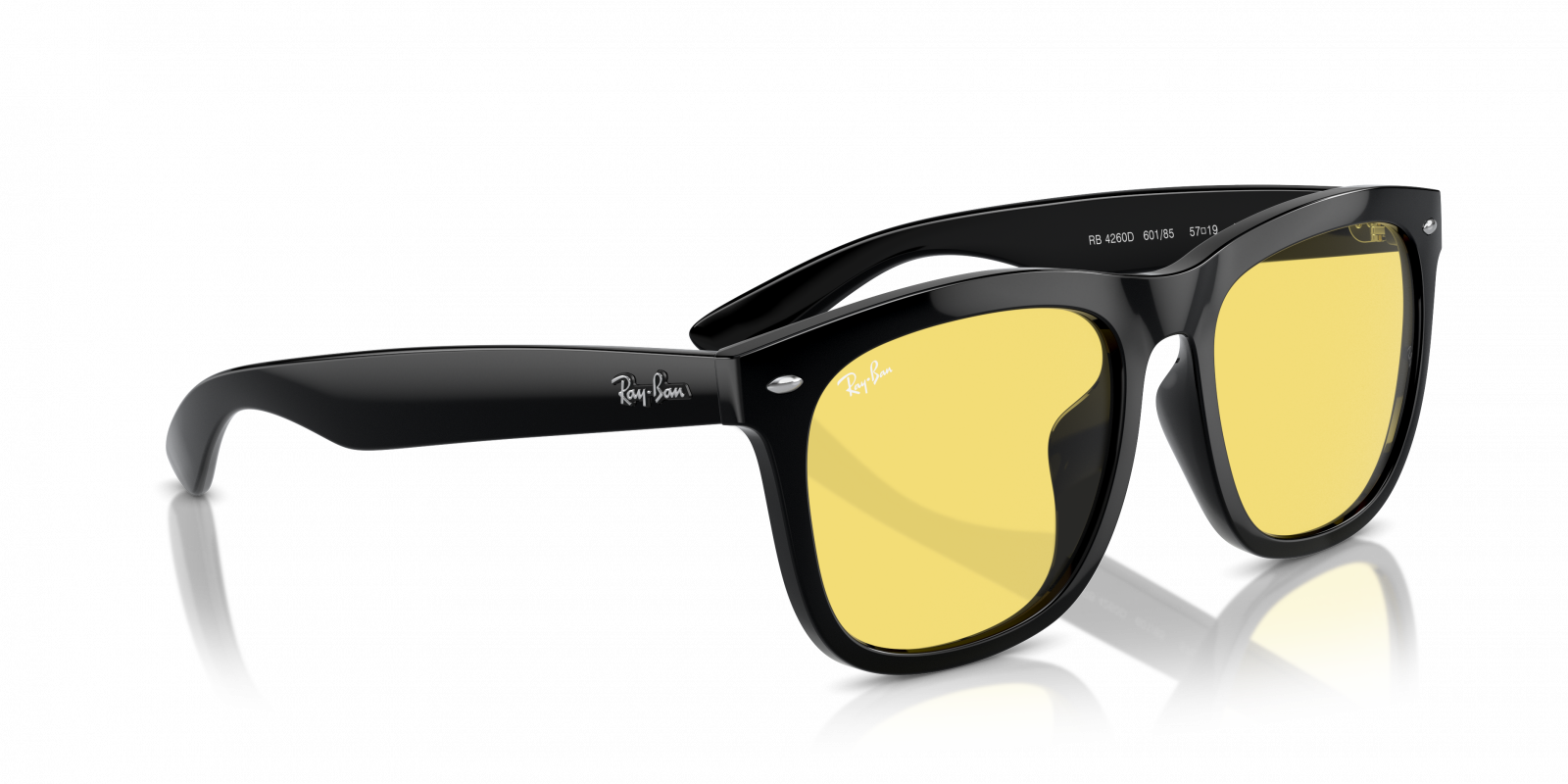 Ray Ban Black Sunglasses With Yellow Lenses Ray-Ban RB3025 Aviator