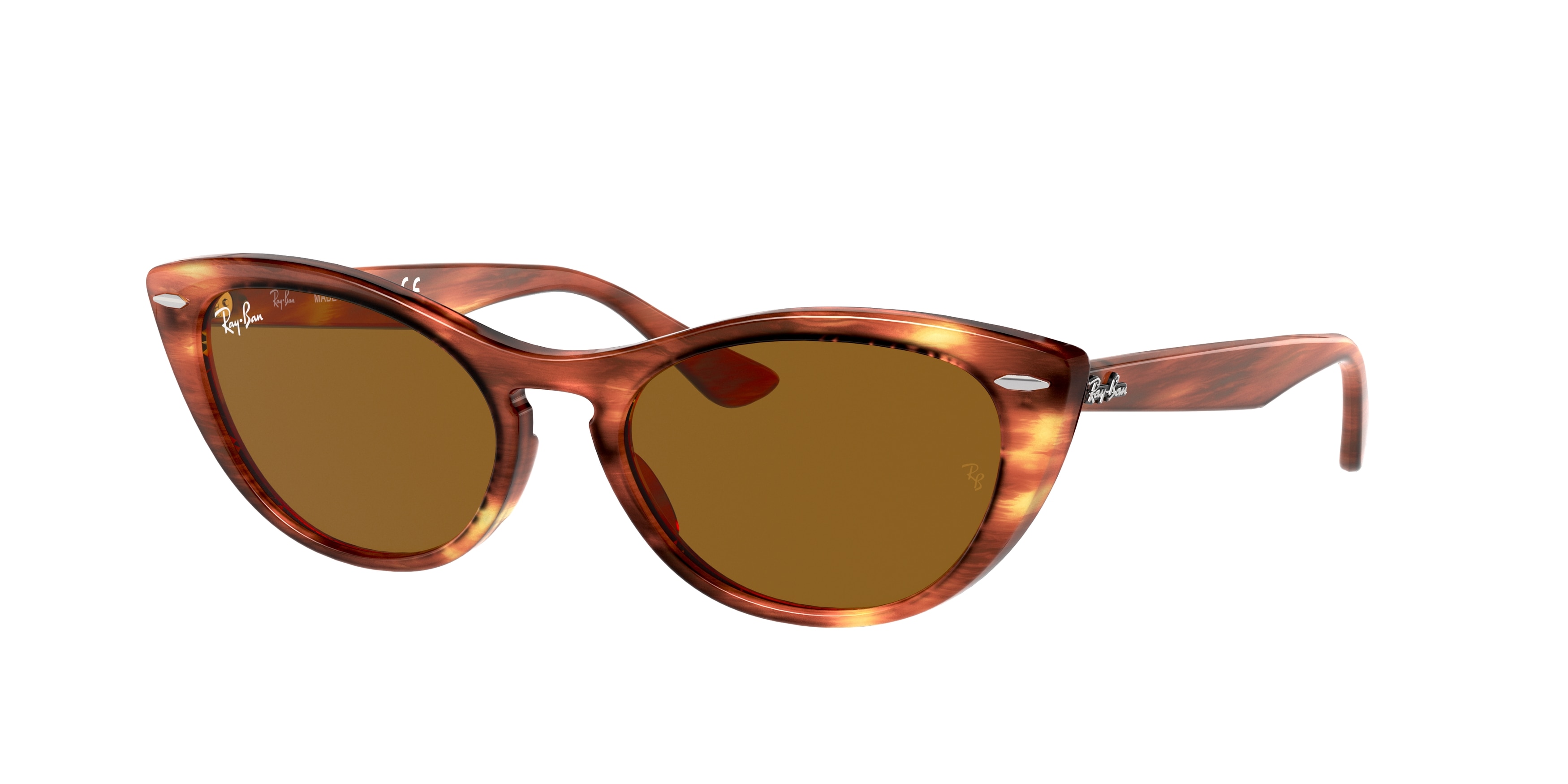 Ray-Ban Nina Cat-Eye Sunglasses RB4314N (With Original Lenses & Case). Ray-Ban Women main image 3