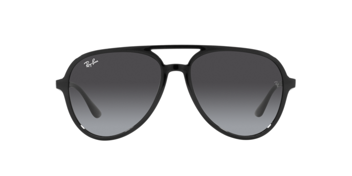 Ray-Ban ORB4376 Sunglasses - Black Frame, Gray Lenses Ray-Ban RB4376 L (57 - 16) with Grey lenses and Black frame  main image 3