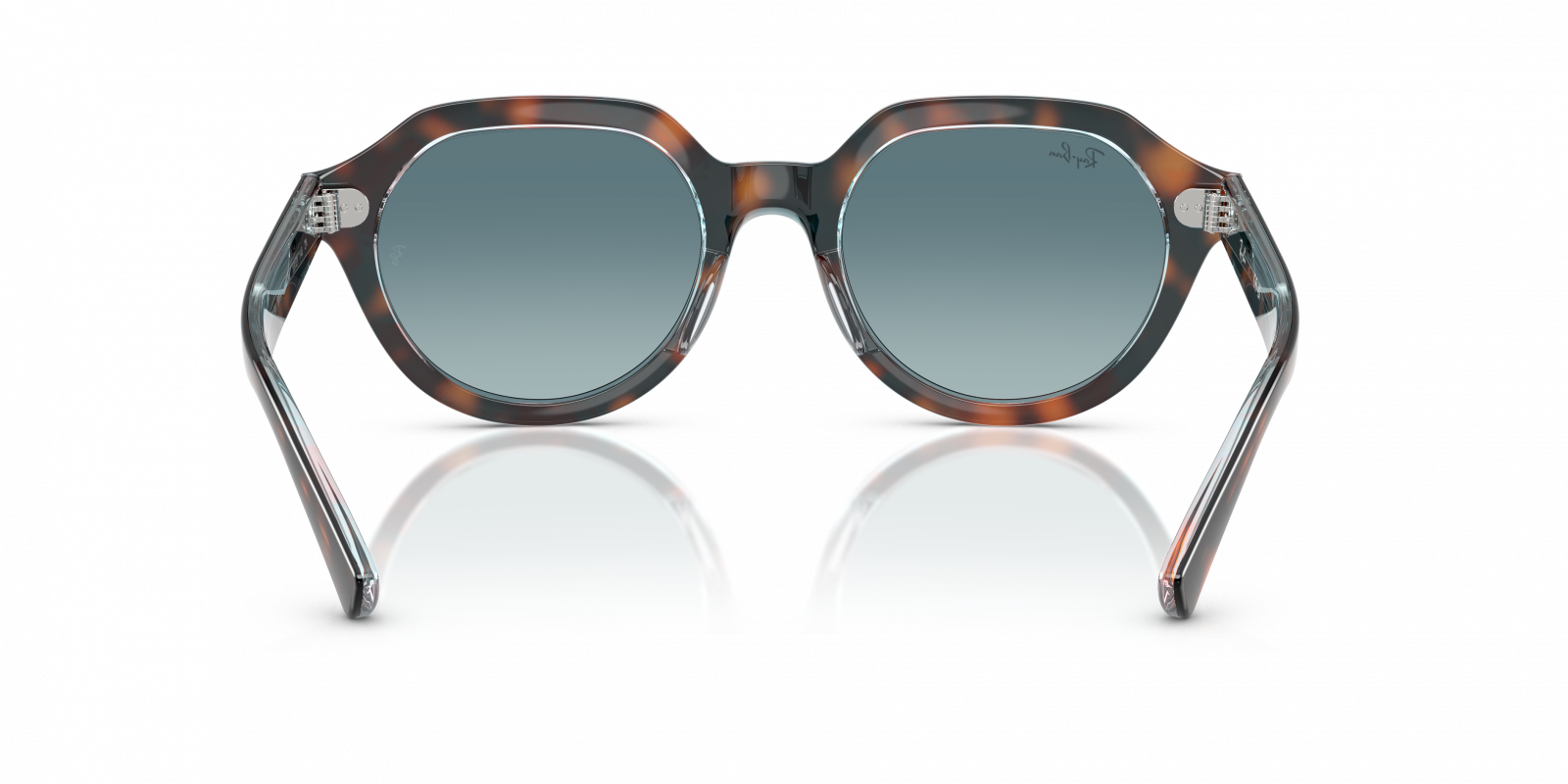 Ray-Ban Gina Women’s Sunglasses RB4399 53mm Transparent Grey Gradient Grey Lens 0RB4399__901_58__P21__shad__bk.png main image 3