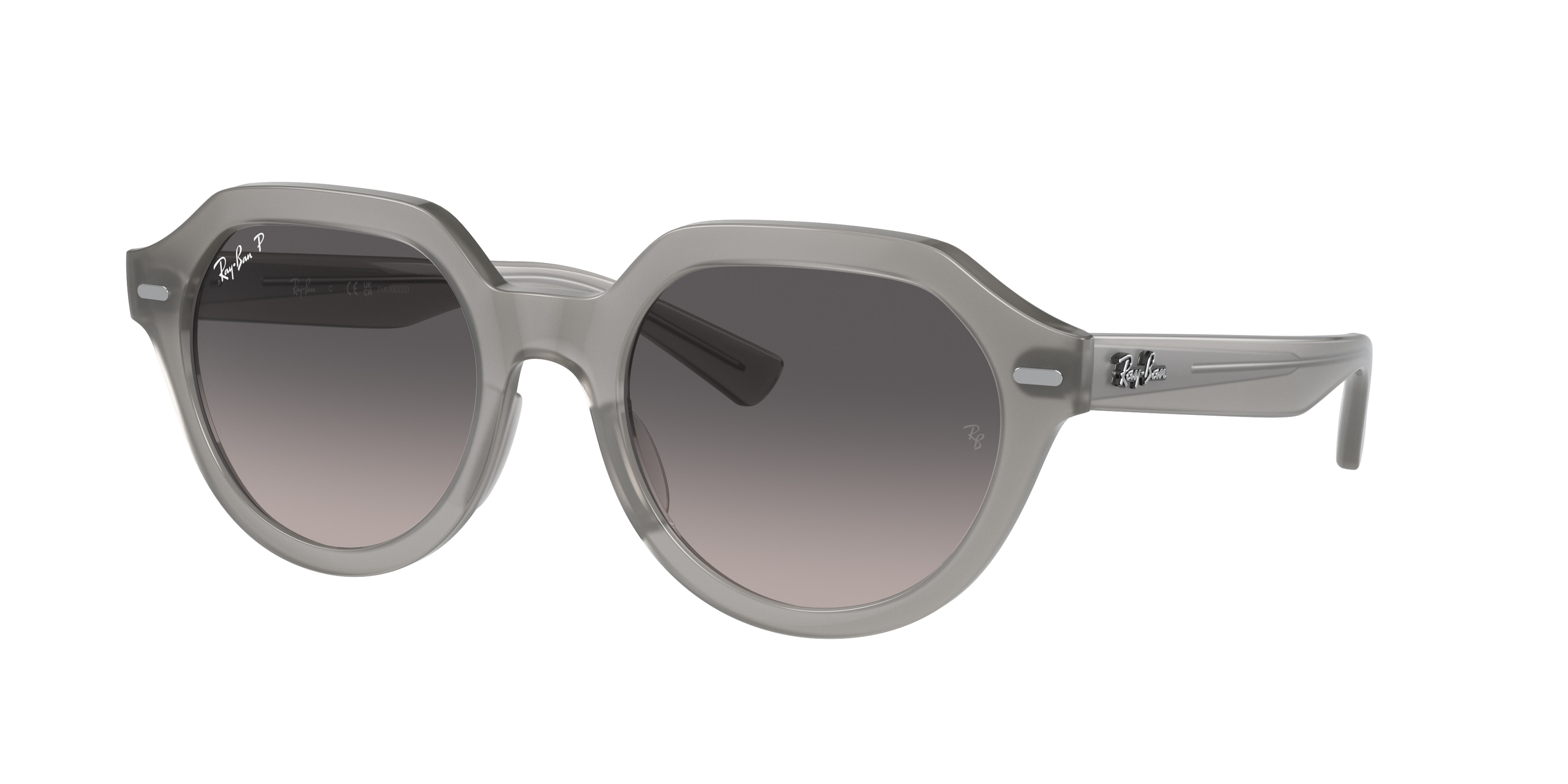 Authentic Ray-Ban Gina Sunglasses in Turtledove Ray-Ban Sunglasses RB4399F GINA 6166/51 Polished Turtledove  main image 2