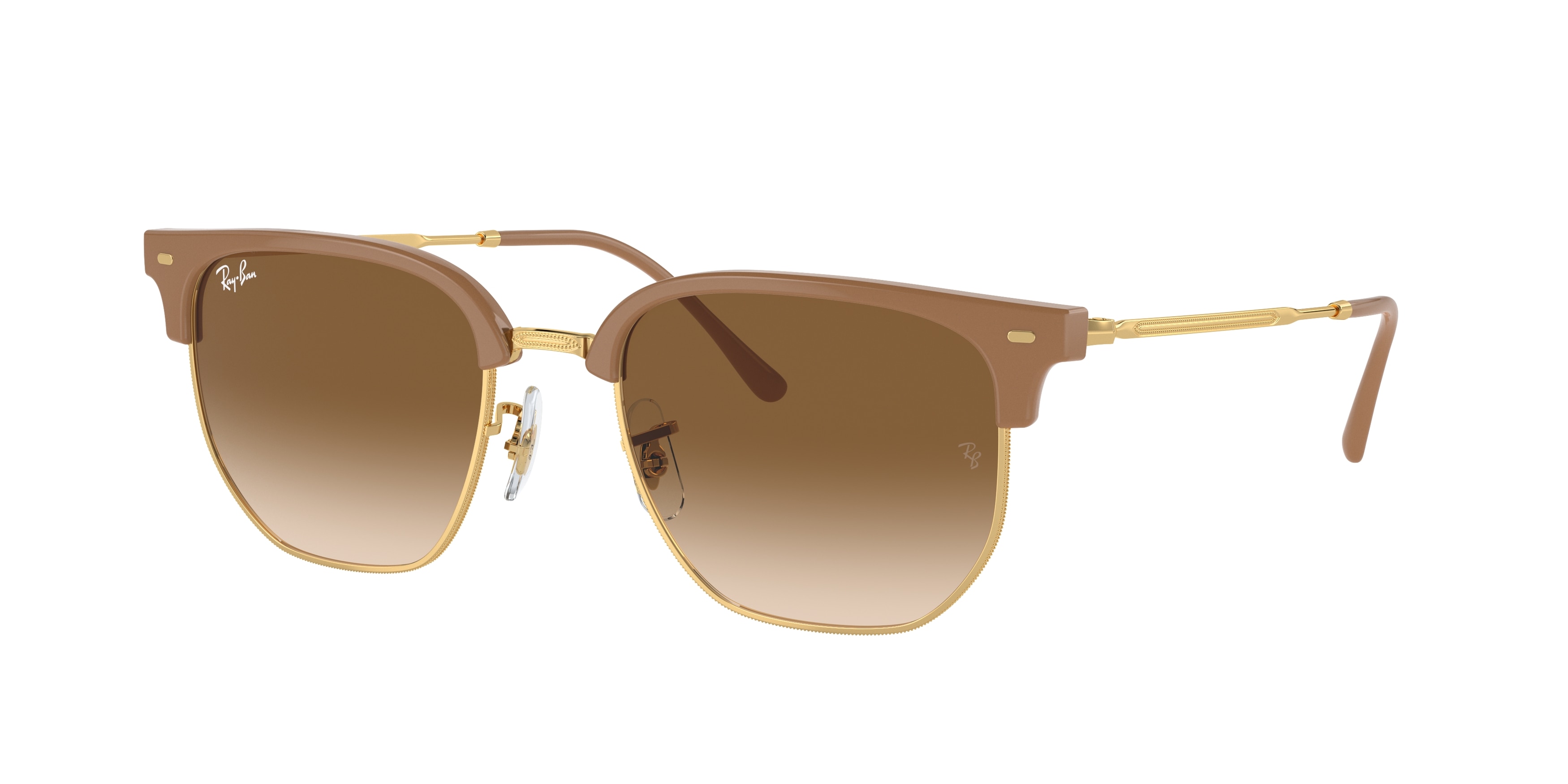 NWT Clubmaster classic ray bans Ray-Ban Clubmaster Classic Sunglasses, Bold Square  main image 3