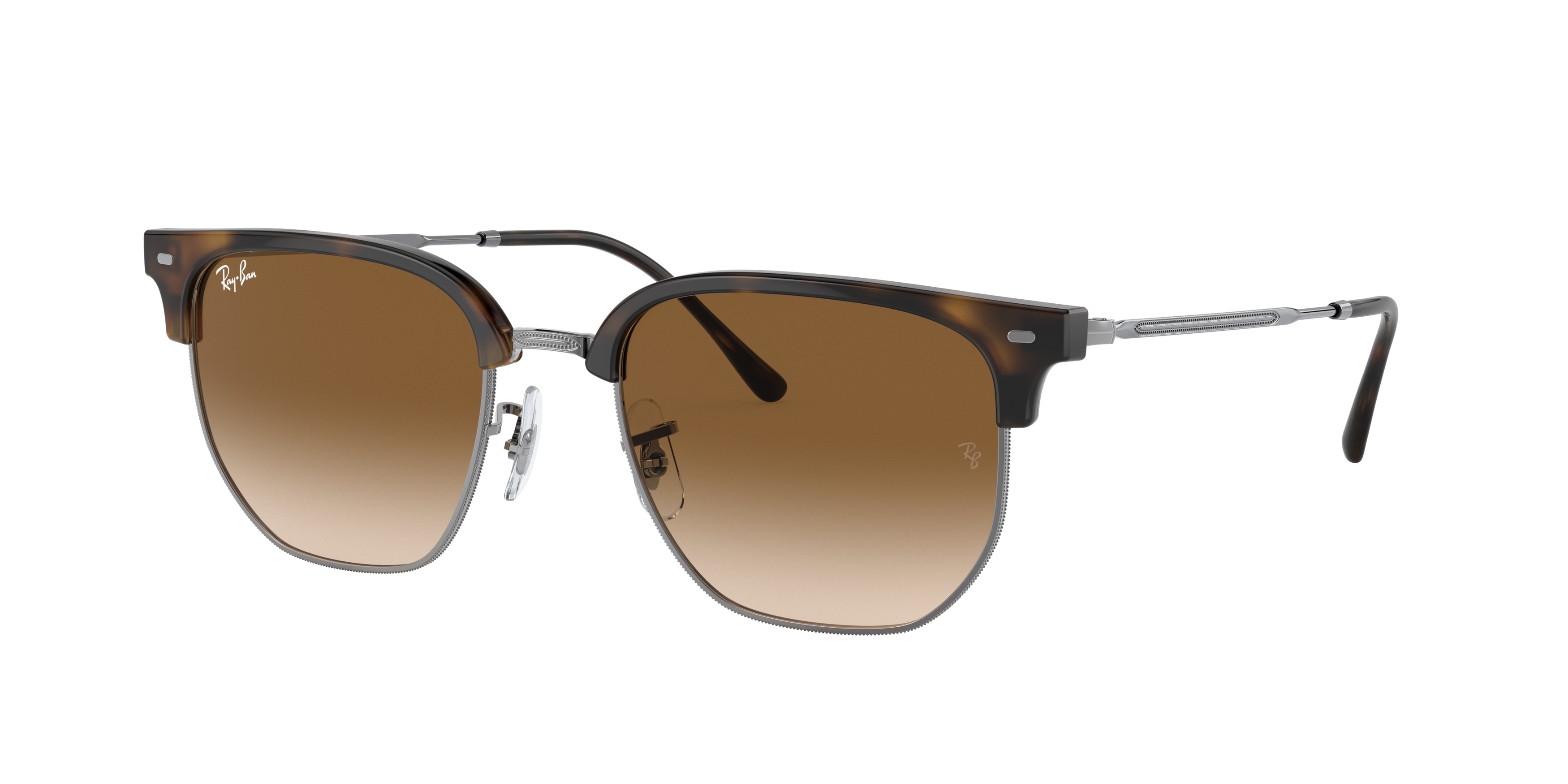 Ray-Ban Clubmaster Fleck Tortoise Shell Sunglasses with Case Ray-Ban RB3016 Clubmaster Fleck 11594E Sunglasses Review  main image 2