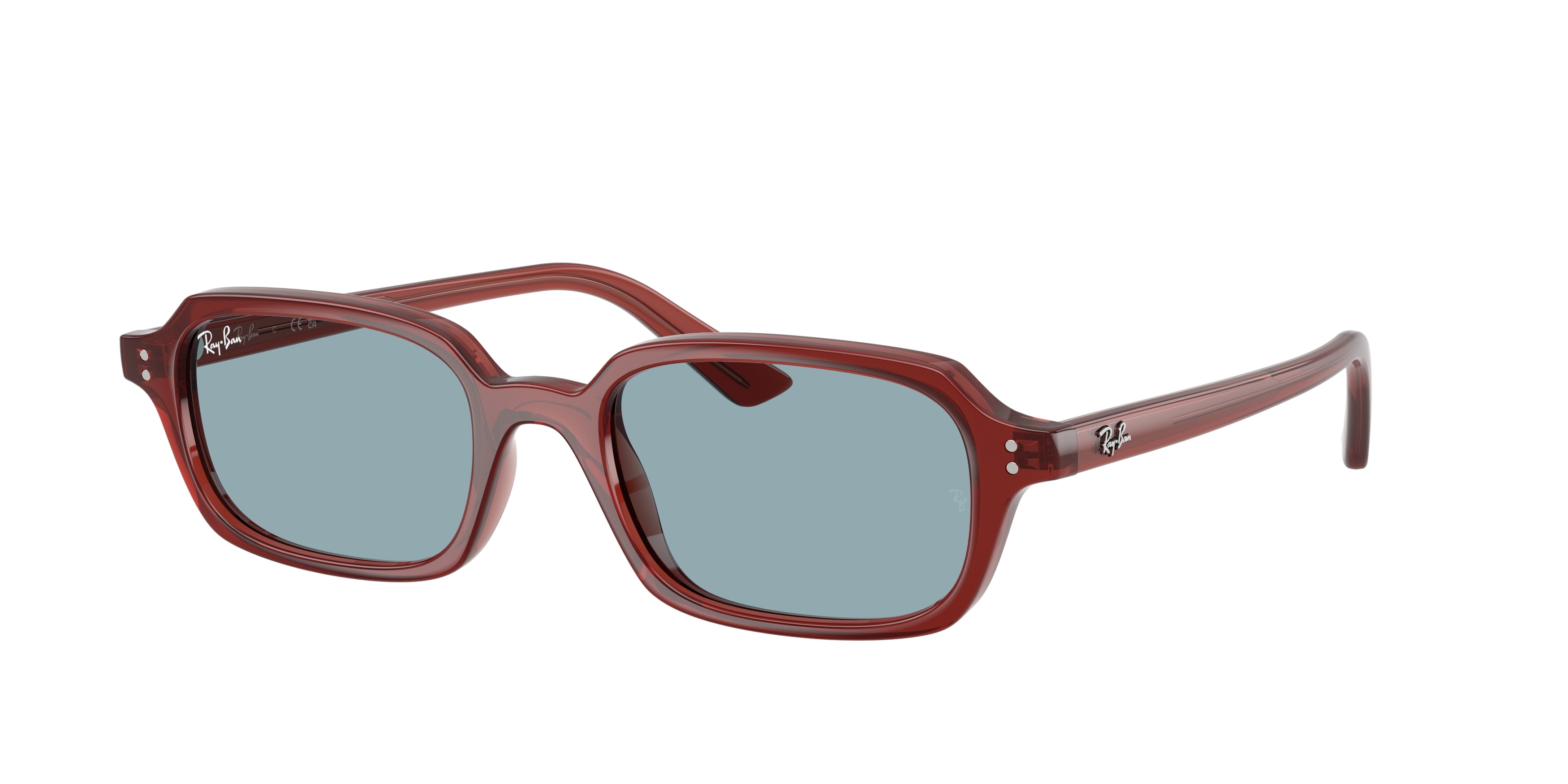 Occhiali Da Sole Rettangolari Senza Montatura In Metallo - Uomo E Donna, Protezione UV400, Design Vintage, Colore Oro - 2