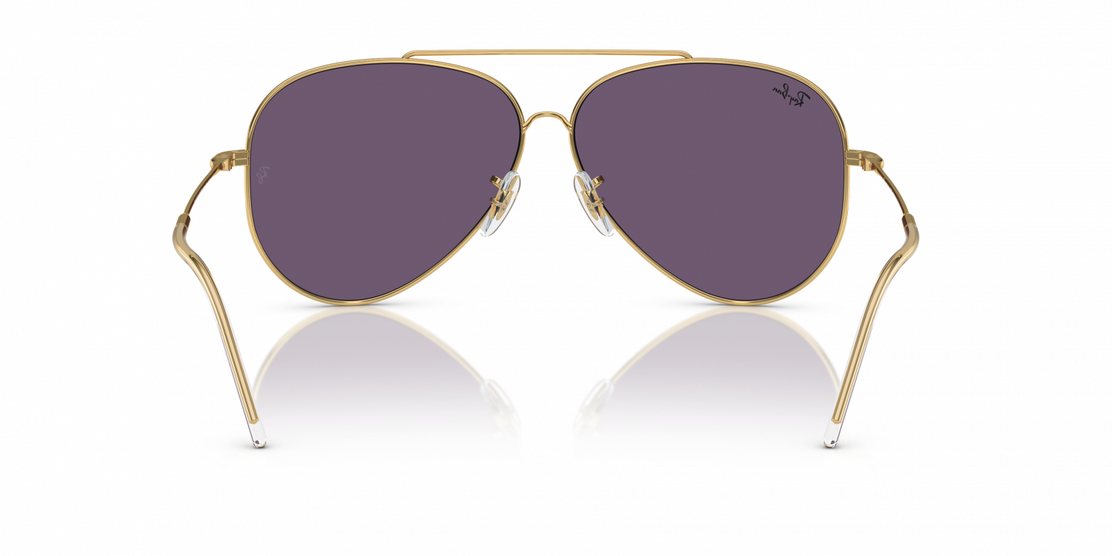 Ray-Ban Aviator Sunglasses with Purple Lenses Aviator Elite - Purple Polarized – Shady Rays® | Polarized  main image 2