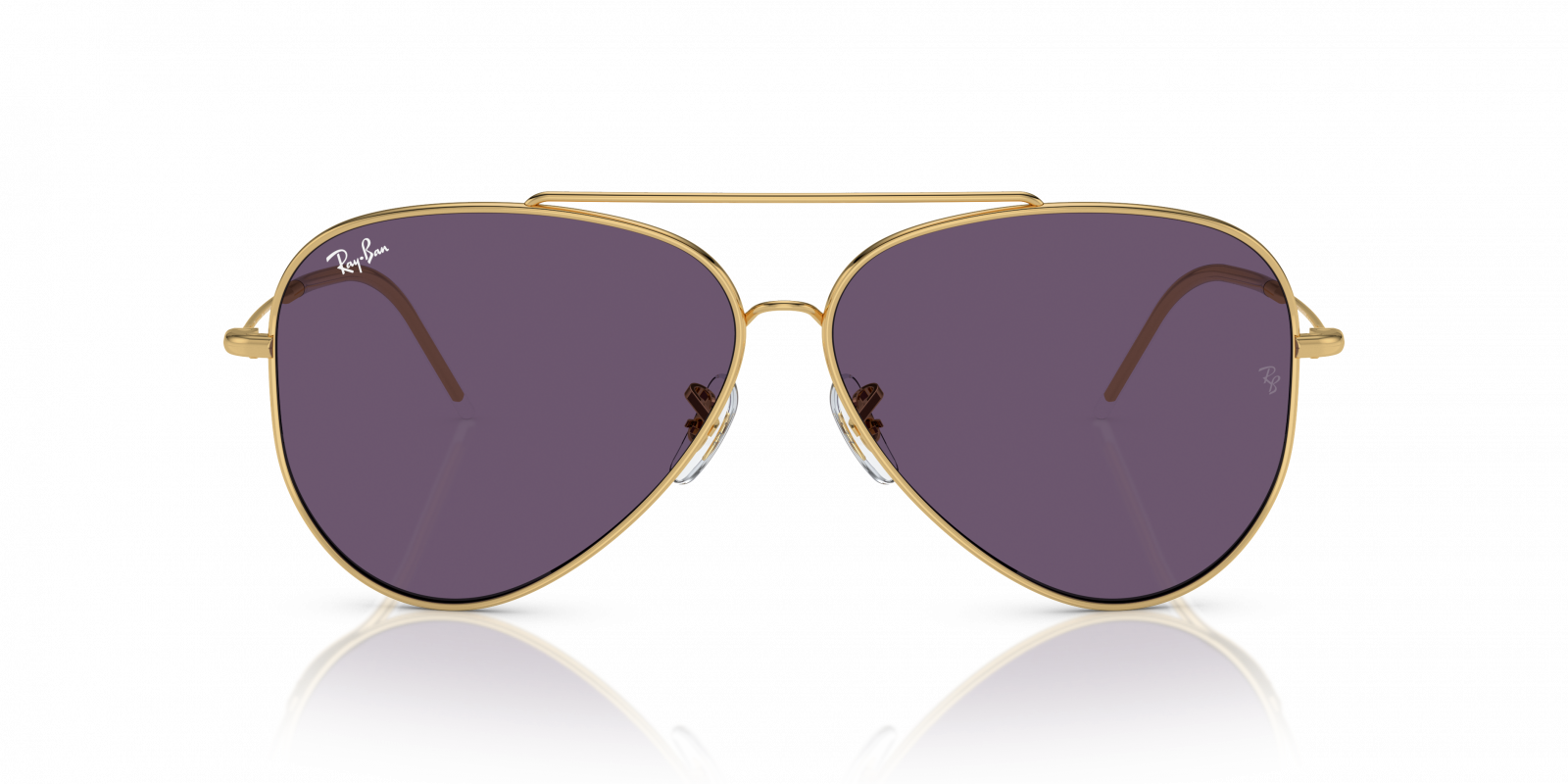 Ray Ban RBR0101S 001 1A Aviator Reverse Sunglasses at Amevista display picture 2