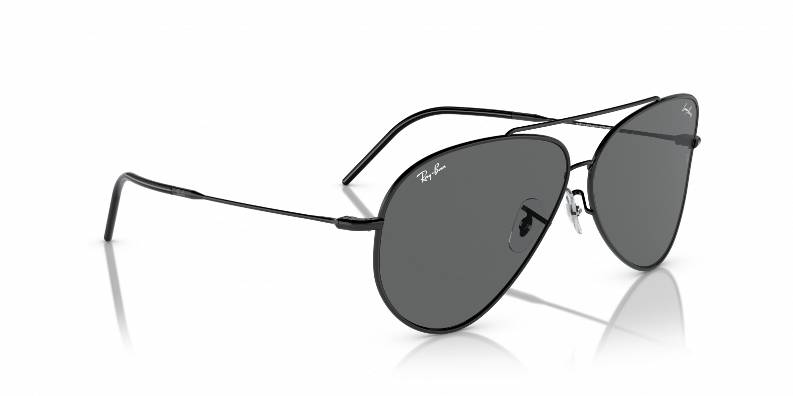 Ray-Ban Women’s Reverse Aviator Sunglasses with Black Lenses Amazon.com: Ray-Ban RBR0101S Aviator Reverse Sunglasses  main image 4