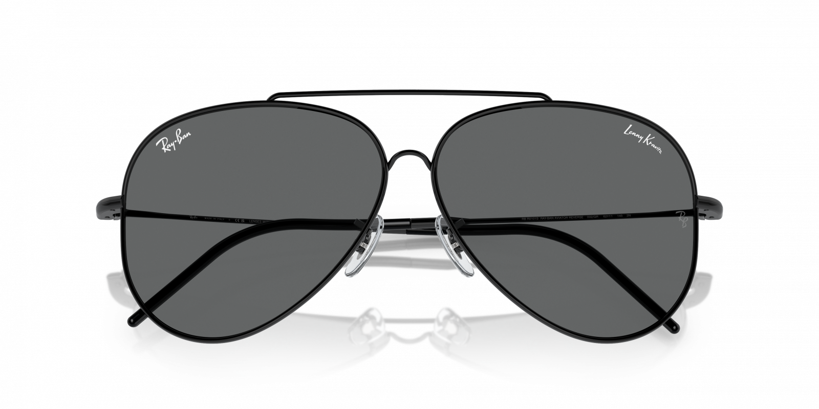 Ray-Ban RBR0101S 002 GR Aviator Reverse Sunglasses - Amevista display picture 3