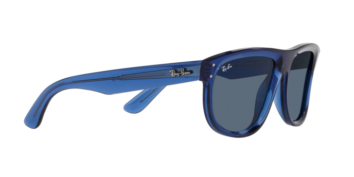 Óculos de Sol Ray-Ban Boyfriend Reverse RBR0501S 67083A Azul Lente