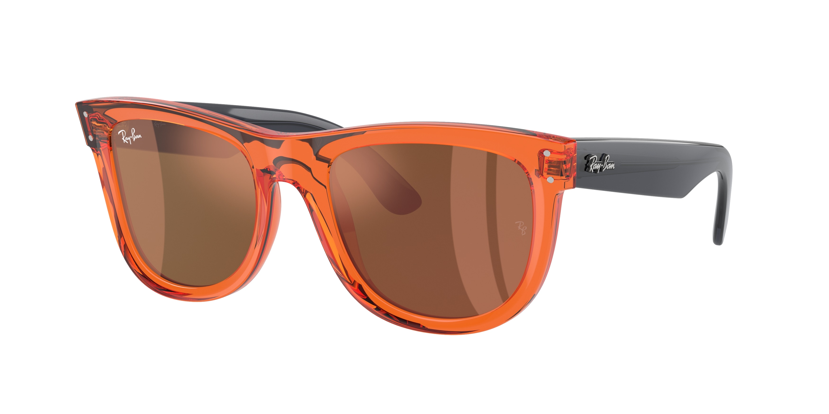 Ray-Ban RBR0502S 6712GM Wayfarer Reverse Sunglasses - Amevista
