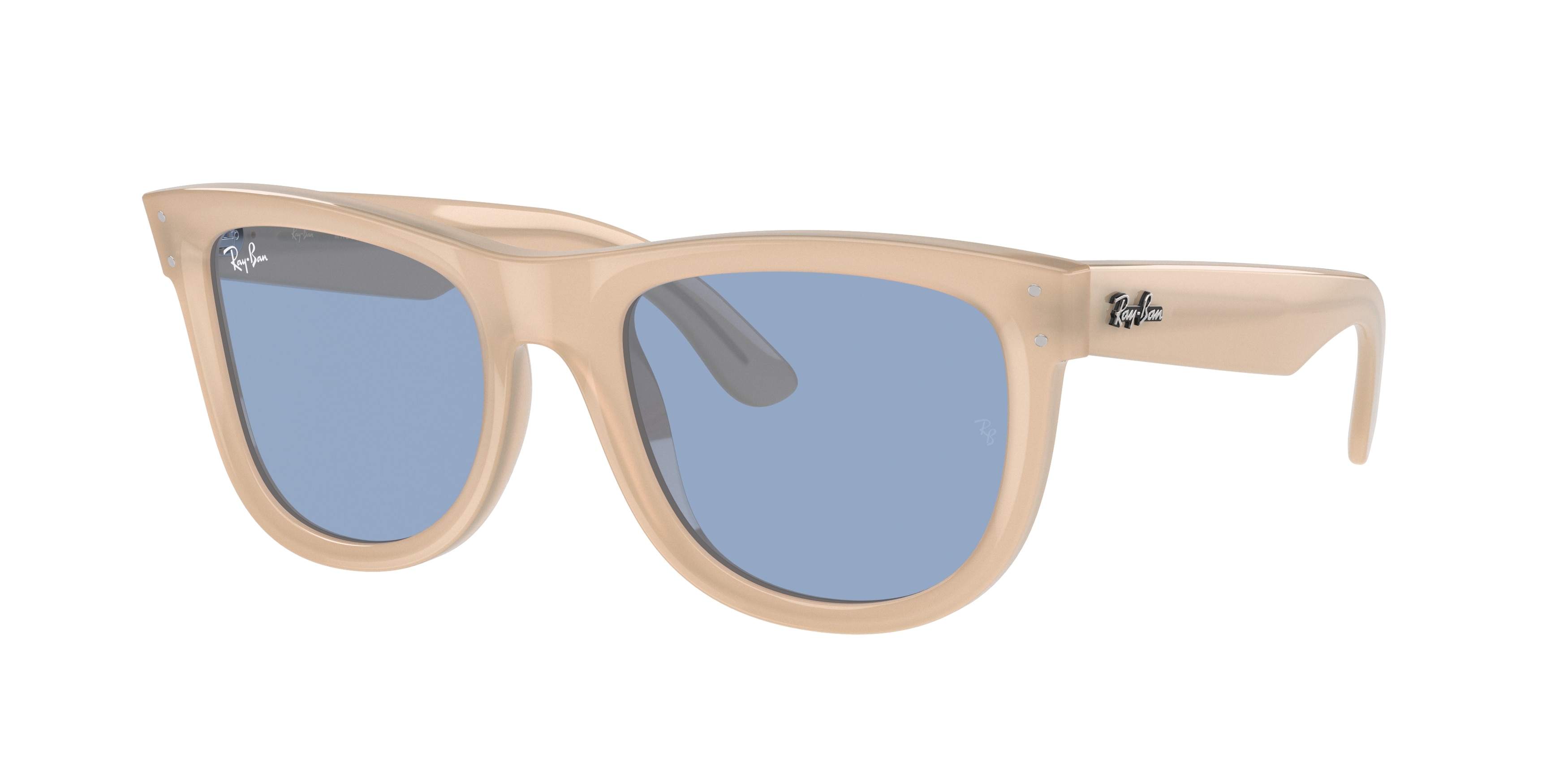 Ray-Ban RBR0502S Wayfarer Reverse Sunglasses - Brown & Blue  display picture 1