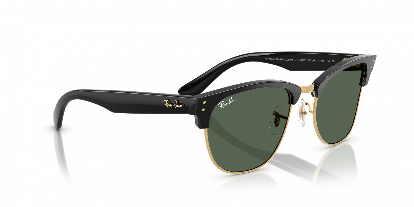 Ray-Ban RBR0504S 6677VR Clubmaster Reverse Sunglasses  display picture 1