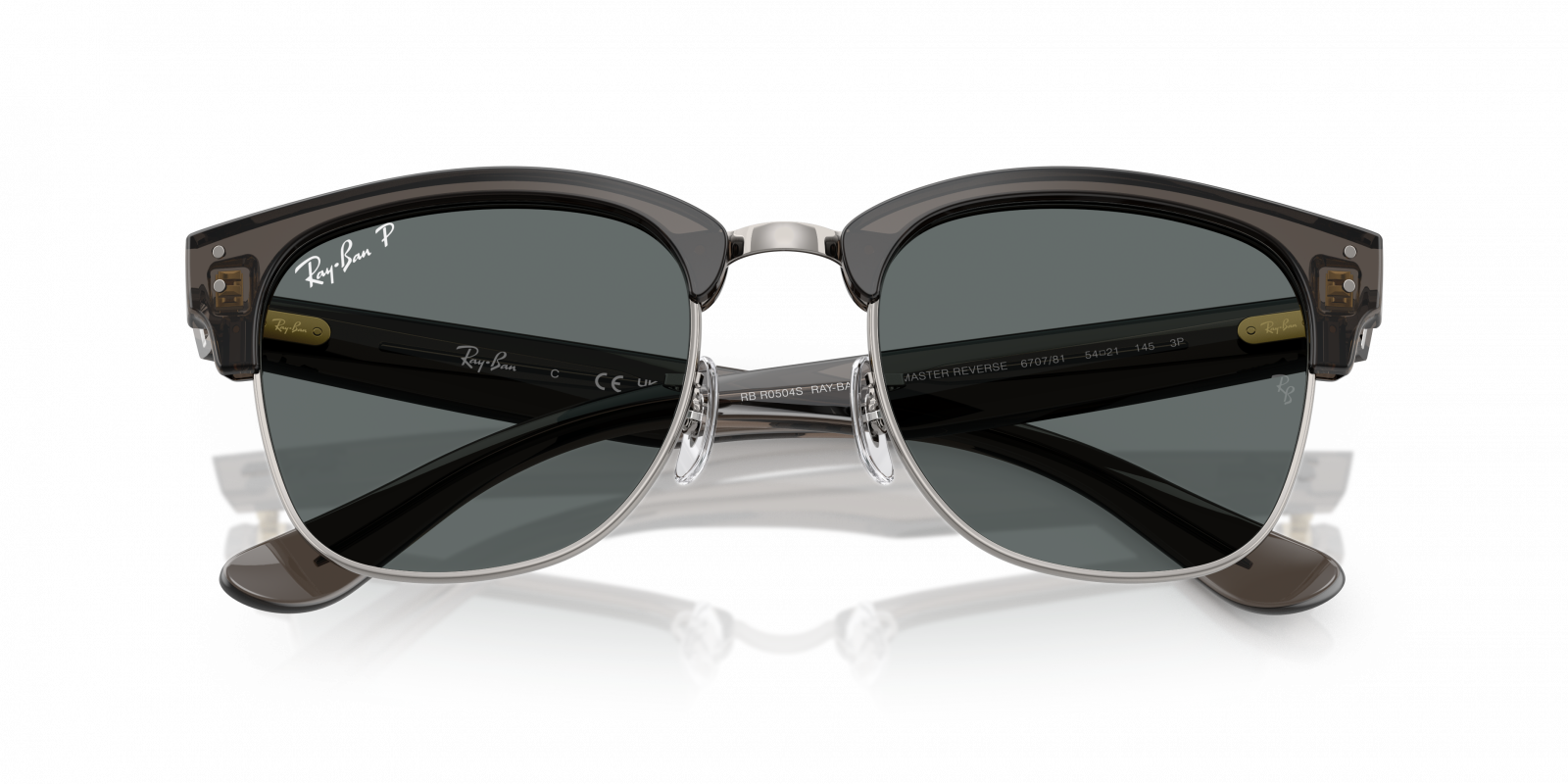 NWT Clubmaster classic ray bans Ray-Ban Clubmaster Classic Sunglasses, Bold Square  main image 4