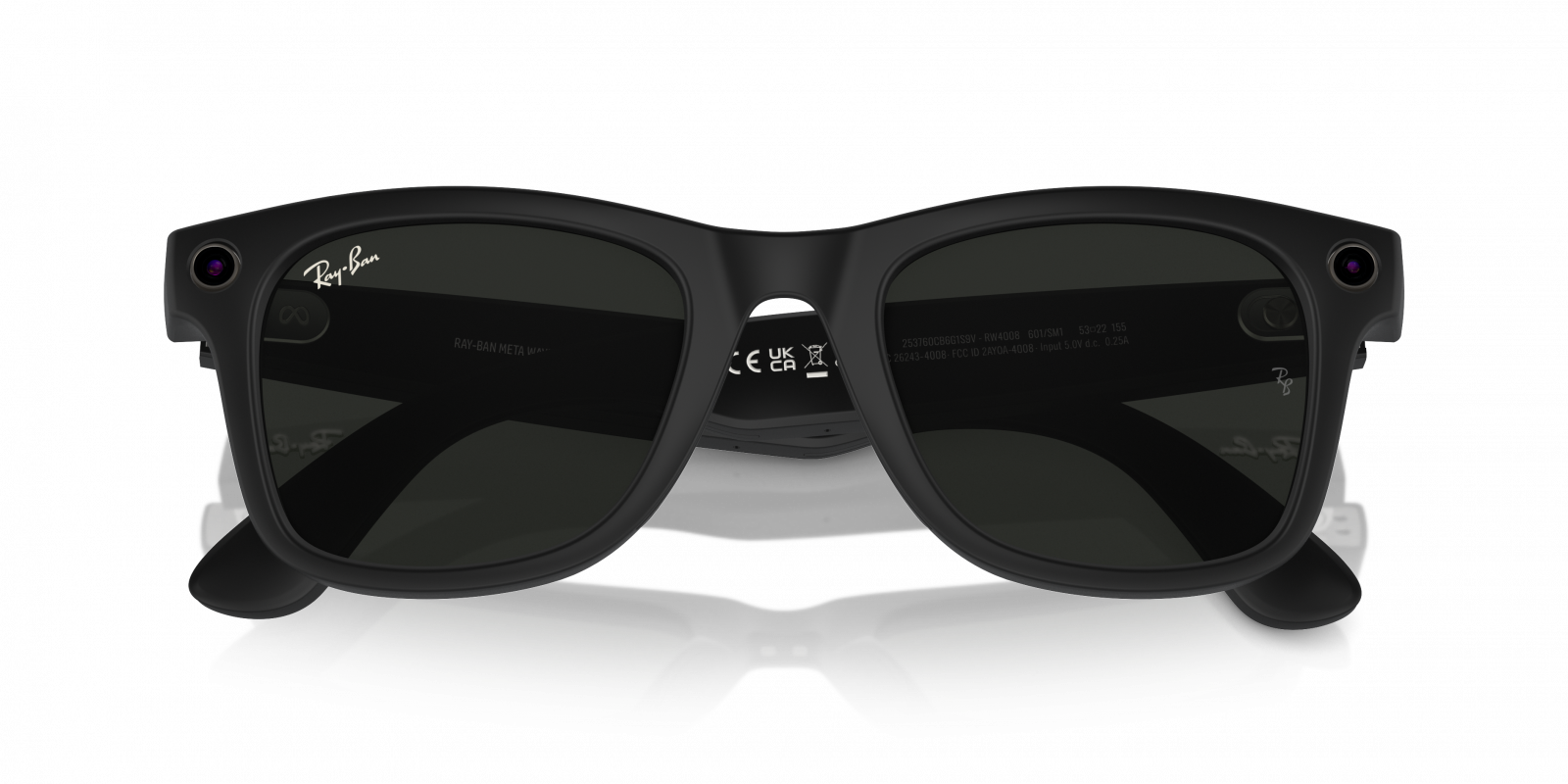 Ray-Ban Meta RW4008 601SM1 Wayfarer | Ventes en ligne - Amevista