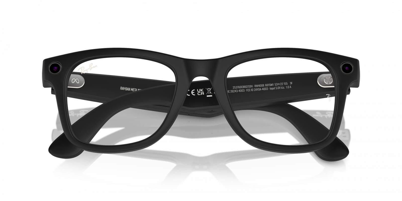 Ray-Ban Meta RW4008 601SM1 Wayfarer | Ventes en ligne - Amevista