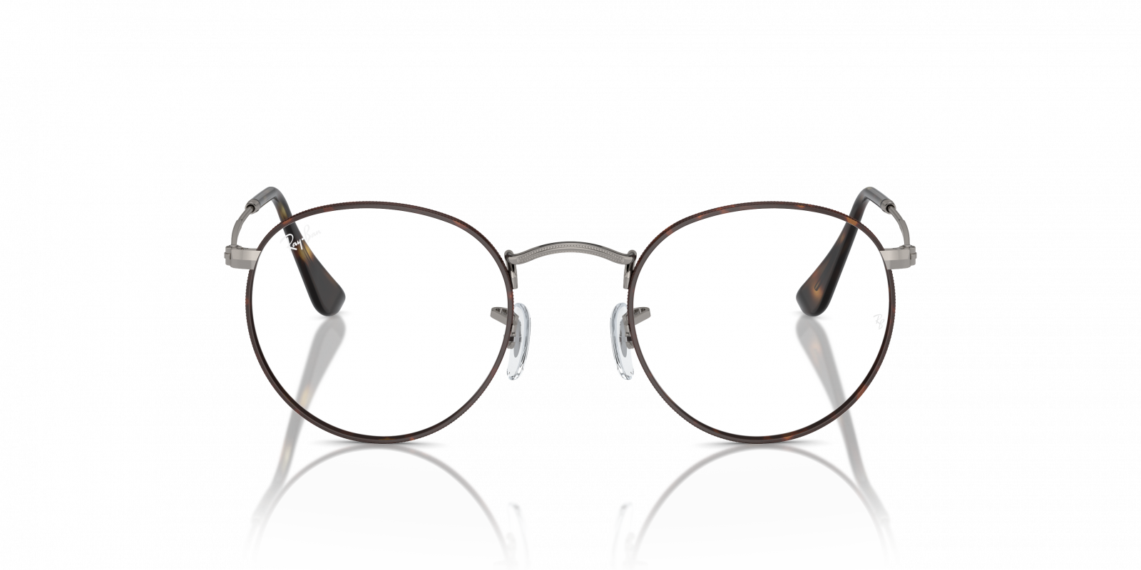 Ray-Ban RX3447V 3174 Round Metal Glasses - Unisex - Amevista