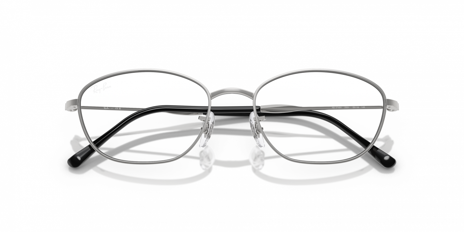 Ray-Ban RX3749V 2501 Silver Women