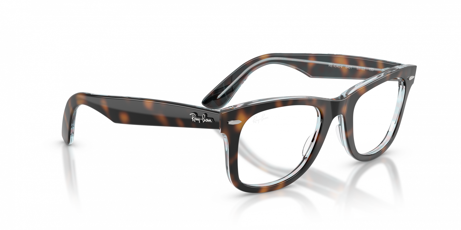 Ray-Ban RX4340V 8401 Wayfarer Ease | Online Sale - Amevista