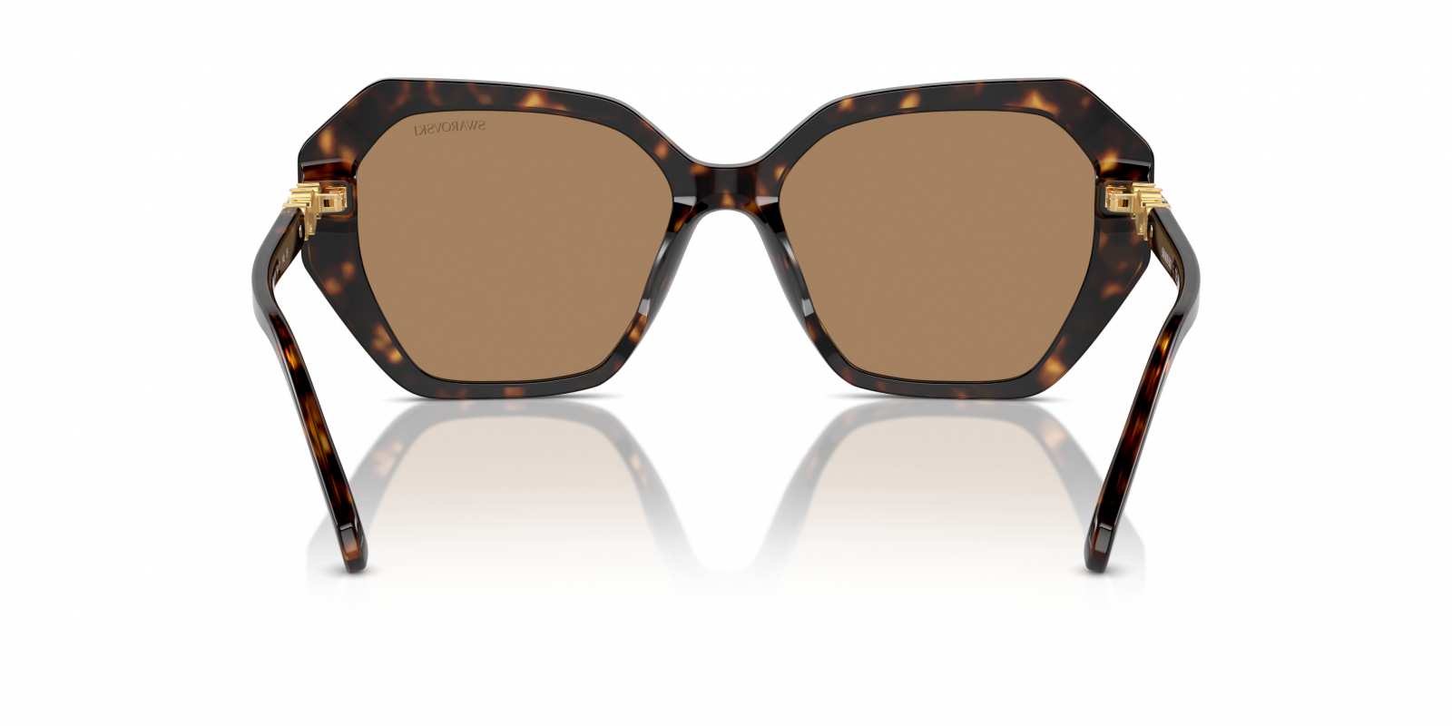 Swarovski Sunglasses SK6017 Brown Frames - NWT Swarovski SK6047 XS (54 - 17) with Brown lenses and Brown  main image 4