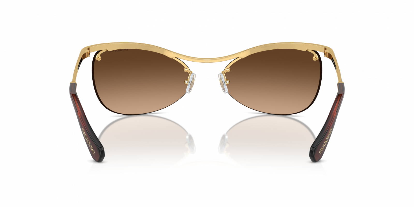 SWAROVSKI SK7018 400474 Gold Gradient Brown 63 mm Women\'s Sunglasses Swarovski SK7018 400474 63 Sunglasses | Bassol Optic United  main image 4