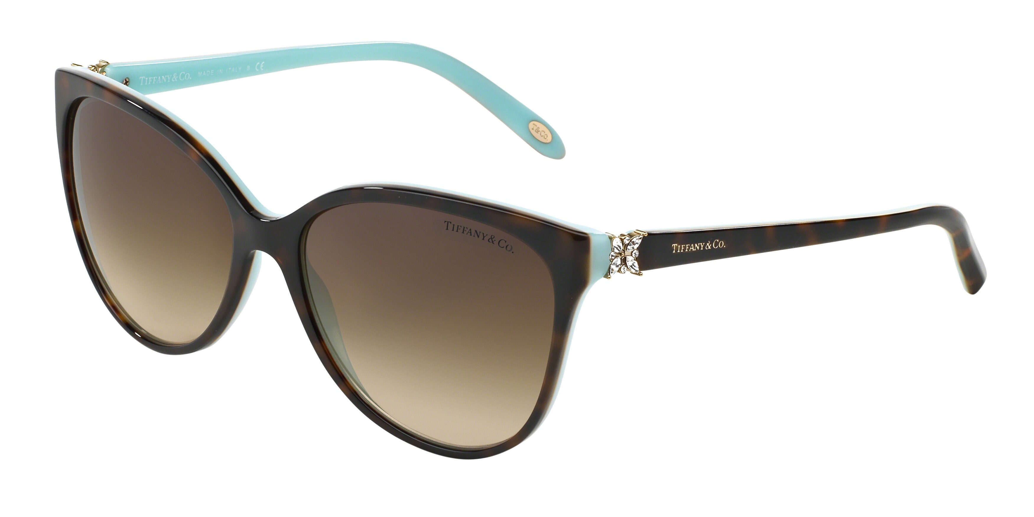 Tiffany 0TF4089B 81343B Cat Eye Sunglasses for Women  display picture 2
